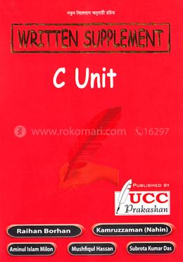 Written Supplement (C Unit)