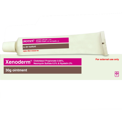 Xenoderm (0.5 mg, 5 mg, 1 Lac IU)/gm Cream 30 gm tube image
