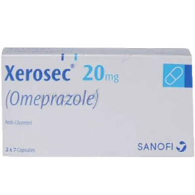 Xerosec 20 mg Capsule 10's Strip image