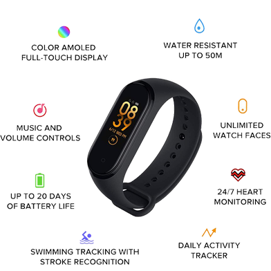 Sale Xiaomi Xiaomi Band Music Control Xiaomi Mi Smart Band Fitness
