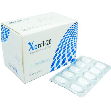 Xorel 20 mg - 10's Strip Capsule image