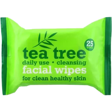 Xpel Tea Tree Facial Cleansing Wipes - 25wipes image