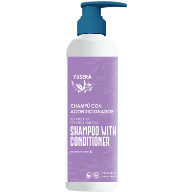 YUSERA Detangler Shine and Soft Shampoo with Conditioner 300 ml image