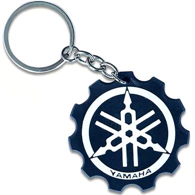 Yamaha Logo PVC Keychain Key Ring Red Rubber Motorcycle Bike Car Collectible Gift New image