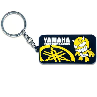 Yamaha PVC Keychain Key Ring Red Rubber Motorcycle Bike Car Collectible Gift New image