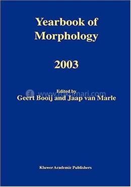 Yearbook of Morphology 2003 image