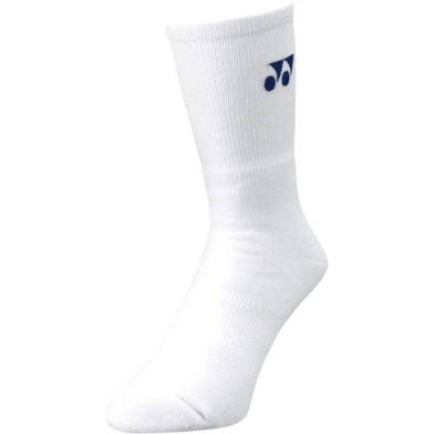 Yonex Badminton Sports Socks 1 Pair - White image