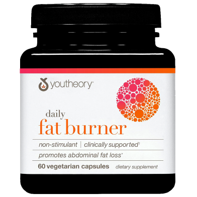 Youtheory Daily Fat Burner - 60 Vegetarian Capsules -520664721 image