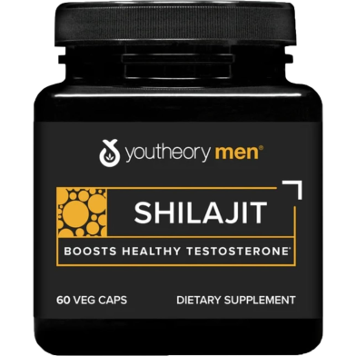 Youtheory Men's Shilajit 60 Veg Caps image