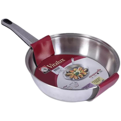 ZEBRA 175325 Frying Pan Vitalux 24cm W/Glass Lid image