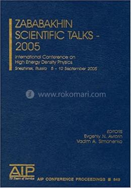 Zababakhin Scientific Talks - 2005 image