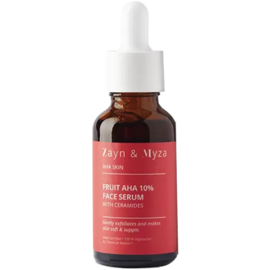 Zayn And Myza Fruit AHA 10 Percent Face Serum With Ceramides image