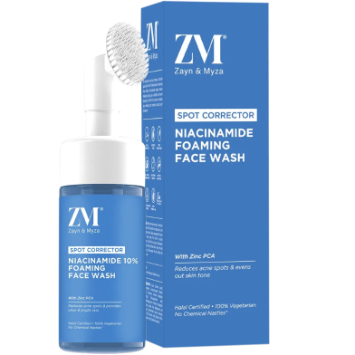 Zayn And Myza Spot Corrector 10 Percent Niacinamide Foaming Face Wash image
