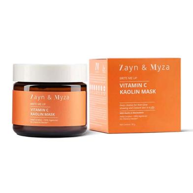Zayn And Myza Vitamin C Kaolin Face Mask -50g image