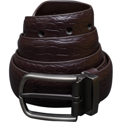 Zays Handcrafted Genuine Leather Belt For Men – Premium Quality, Adjustable, Stylish And Durable Best Formal And Casual Leather Belt In Bangladesh image