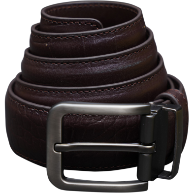 Zays Handcrafted Genuine Leather Belt For Men – Premium Quality, Adjustable, Stylish And Durable | Best Formal And Casual Leather Belt In Bangladesh image