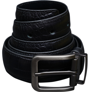 Zays Handcrafted Genuine Leather Belt For Men – Premium Quality, Adjustable, Stylish And Durable | Best Formal And Casual Leather Belt In Bangladesh image