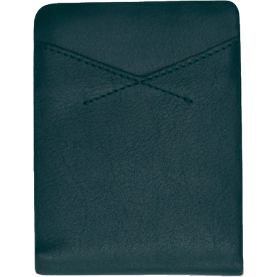 Zays Handcrafted Premium Leather Bifold Wallet Green image