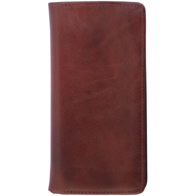 Zays Premium Genuine Leather Long Wallet for Men And Women image