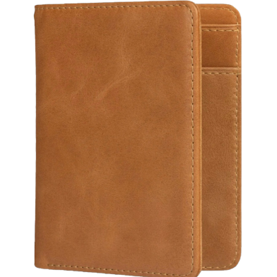 Zays Premium Handcrafted Slim Bifold Leather Short Wallet for Men And Women image