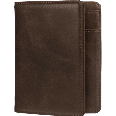 Zays Premium Handcrafted Slim Bifold Leather Short Wallet for Men And Women image