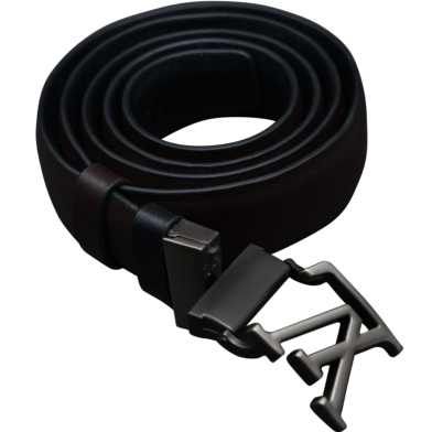 Zays Reversible Handcrafted Genuine Leather Belt For Men – Premium Quality, Adjustable, Stylish And Durable Best Formal And Casual Leather Belt In Bangladesh image