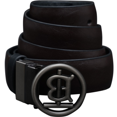 Zays Reversible Handcrafted Genuine Leather Belt For Men – Premium Quality, Adjustable, Stylish And Durable Best Formal And Casual Leather Belt In Bangladesh image
