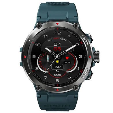 Zeblaze Stratos 2 AMOLED Display GPS Smart watch-Blue image