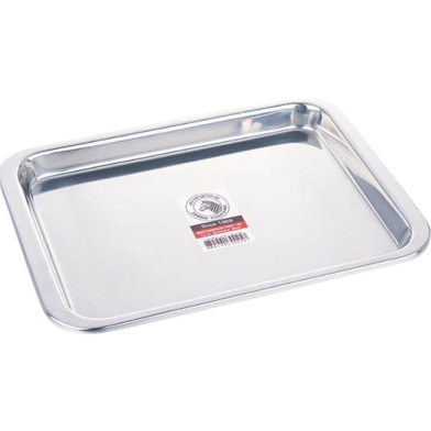 Zebra Stainless Steel Rectangular Tray 18 Inch - 130046 image