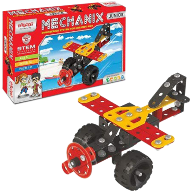 Zephyr Mechanix - Junior Block Building Set For Kids image
