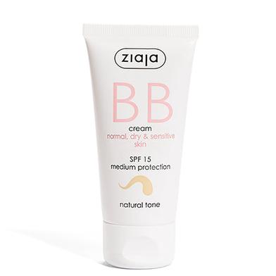 Ziaja BB Cream Normal Dry Sensitive Skin Natural Tone 50ml image