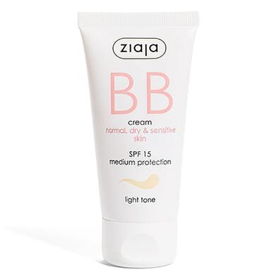 Ziaja BB Cream Normal Dry Sensitive Skin Light Tone 50ml image
