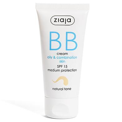 Ziaja BB Cream Oily Combination Skin Natural Tone 50ml image
