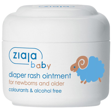 Ziaja Baby Diaper Rash Ointment FPR Newborns And Older 50ml image