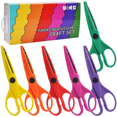 Zig Zag Paper Scissors for Art and Craft - 1 Pcs image