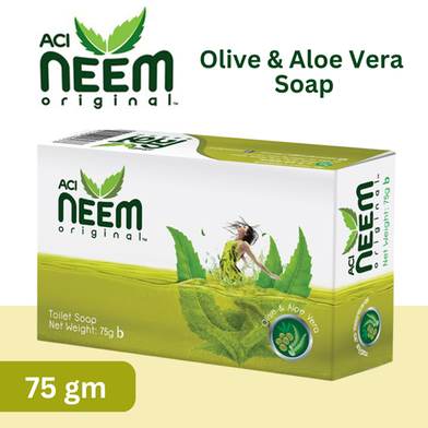  ACI Neem Original Olive and Aloe Vera Soap 75 gm image