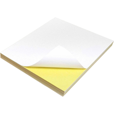  Artist Inks And Paints Premium Quality A4 size Sticker Paper - 50 pcs image