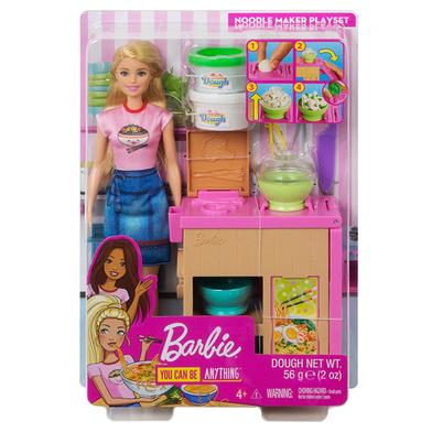  Barbie Noodle Bar Playset Doll Kitchen Cooking Set image