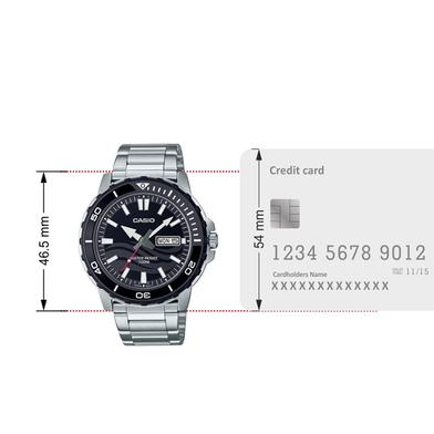 Casio Analog Quartz Metal Strap Men's Watch - MTD-125D-1A1VDF : CASIO Watch | Rokomari.com