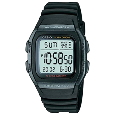  Casio Youth-Digital Black Dial Men's Watch image