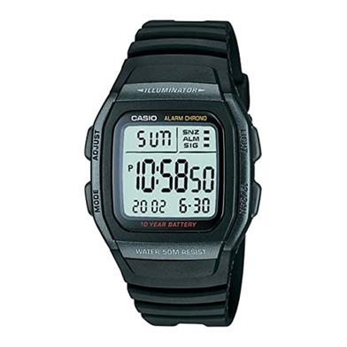 Casio Youth Digital Black Dial Men s Watch W 96H 1BVDF