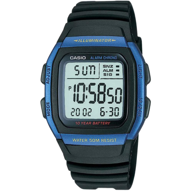  Casio Youth-Digital Black Dial Men's Watch image