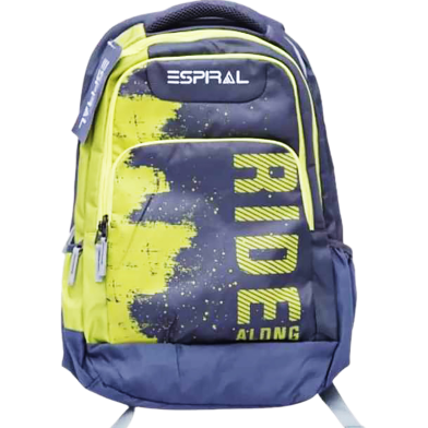  Espiral Super Ride Along Light weight Traveling Backpack School Bag collage bag green image