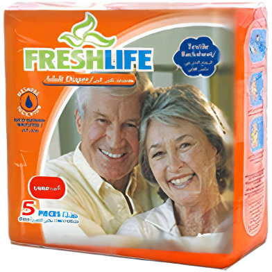  Freshlife Adult Diaper Large 5Pcs image