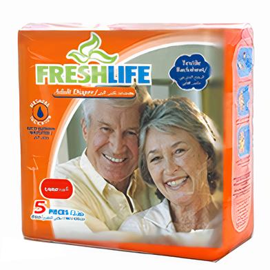  Freshlife Adult Diaper Large 5Pcs image