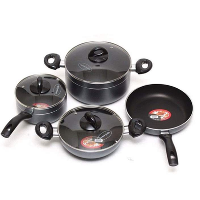 Gazi PRC-16C Purple Non-Stick Cookware Set : Gazi