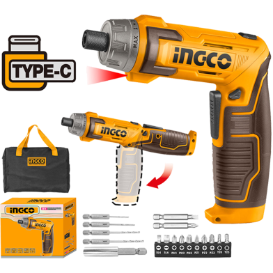  INGCO CSDLI0802 Cordless Screwdriver image