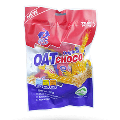  Khaas Food Oat Choco Bar - 80 gm image