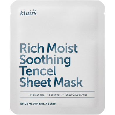 Klairs Rich Moist Soothing Tencel Sheet Mask - 25ml image