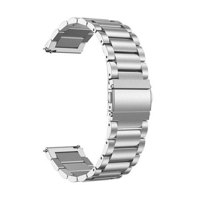  Metal Strap For Smartwatch – Silver Color - 20mm image